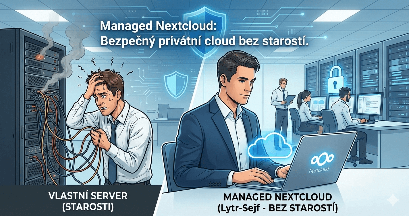 Co je Managed Nextcloud a proč se vyplatí víc než vlastní server